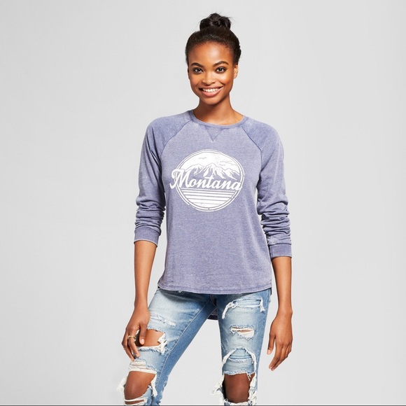 grayson threads Tops - Grayson Threads Montana Graphic Sweatshirt Size S